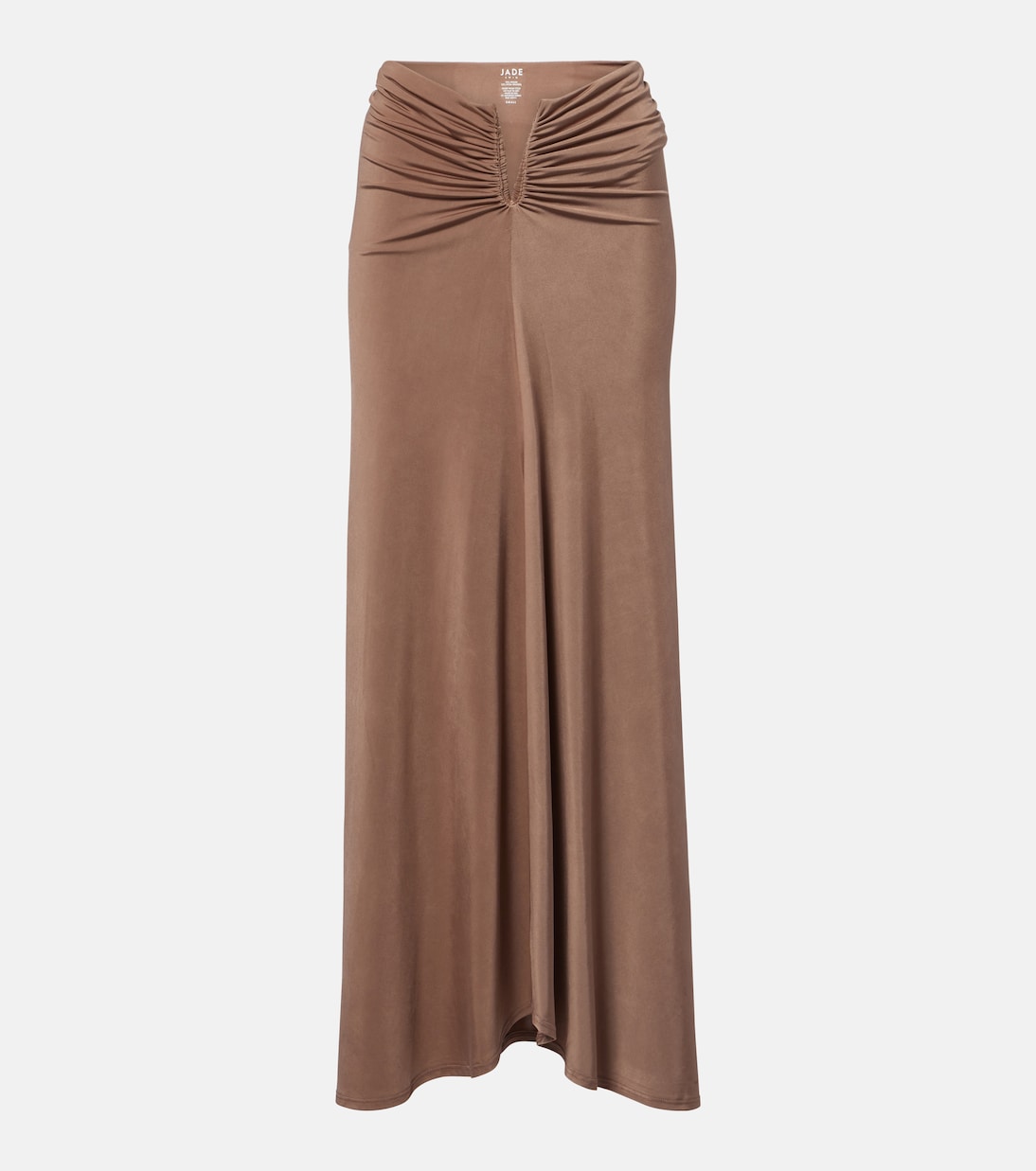 Skyla ruched jersey maxi skirt | Jade Swim
