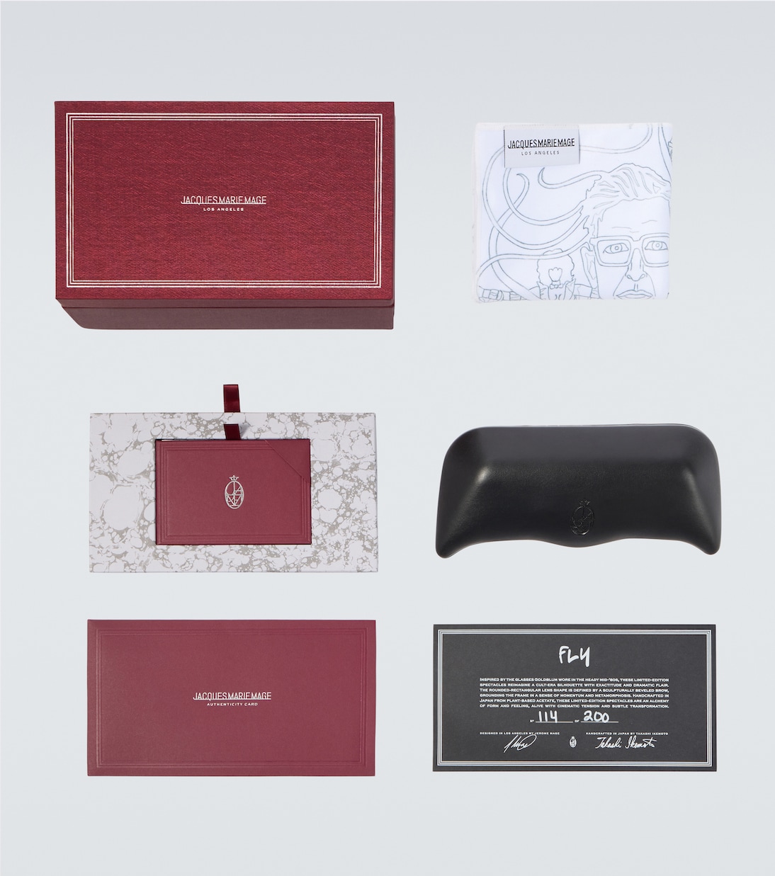 Eckige Sonnenbrille Fly | Jacques Marie Mage