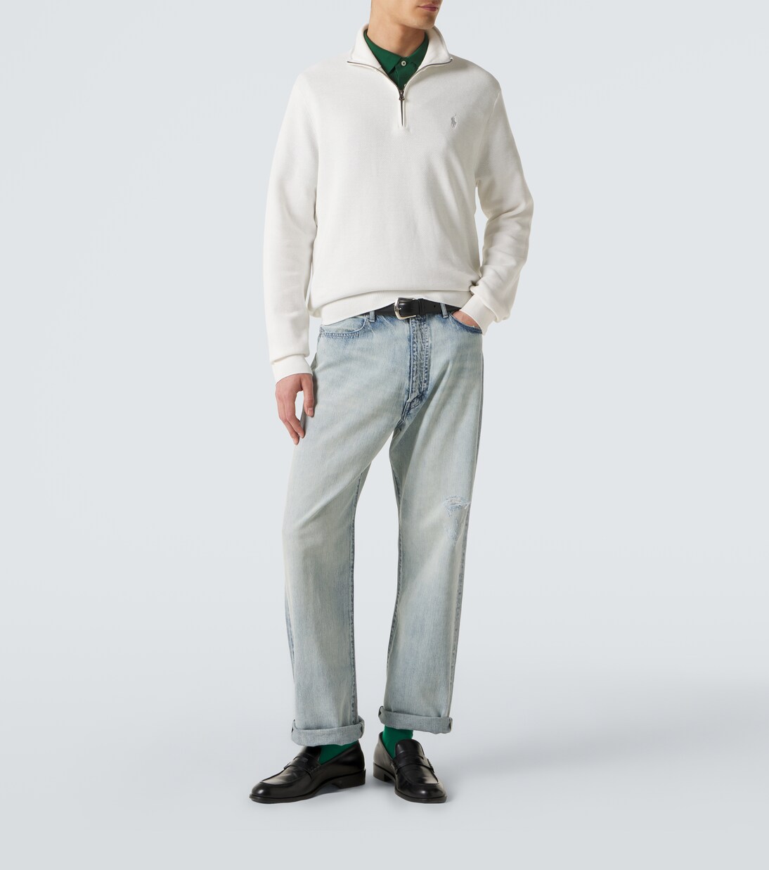 Cotton half-zip sweater | Polo Ralph Lauren