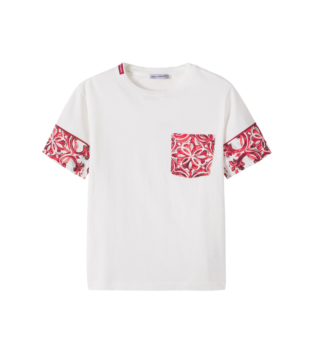 Printed cotton jersey T-shirt | Dolce&Gabbana Kids