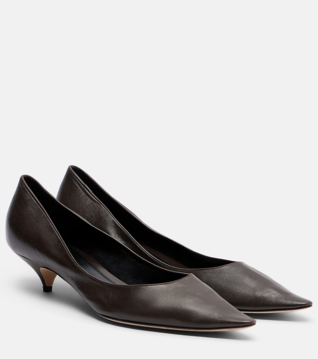 Liisa Three leather pumps | The Row