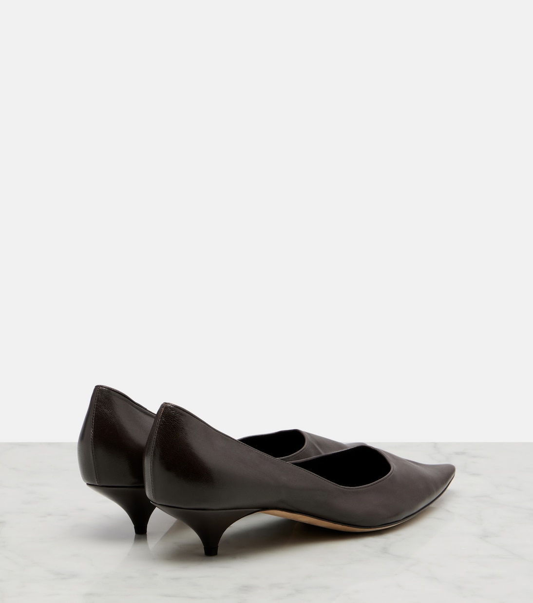 Liisa Three leather pumps | The Row