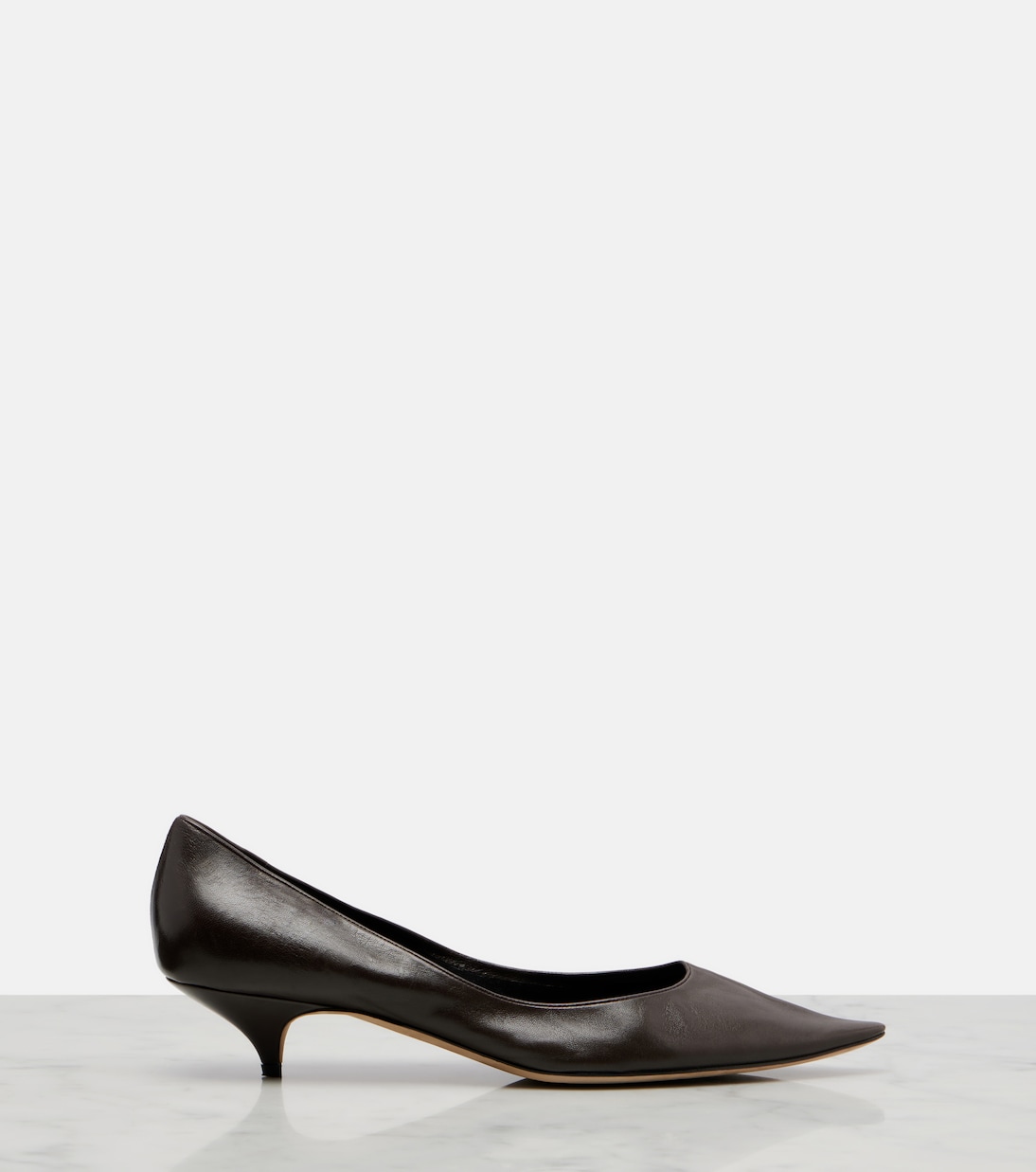 Liisa Three leather pumps | The Row