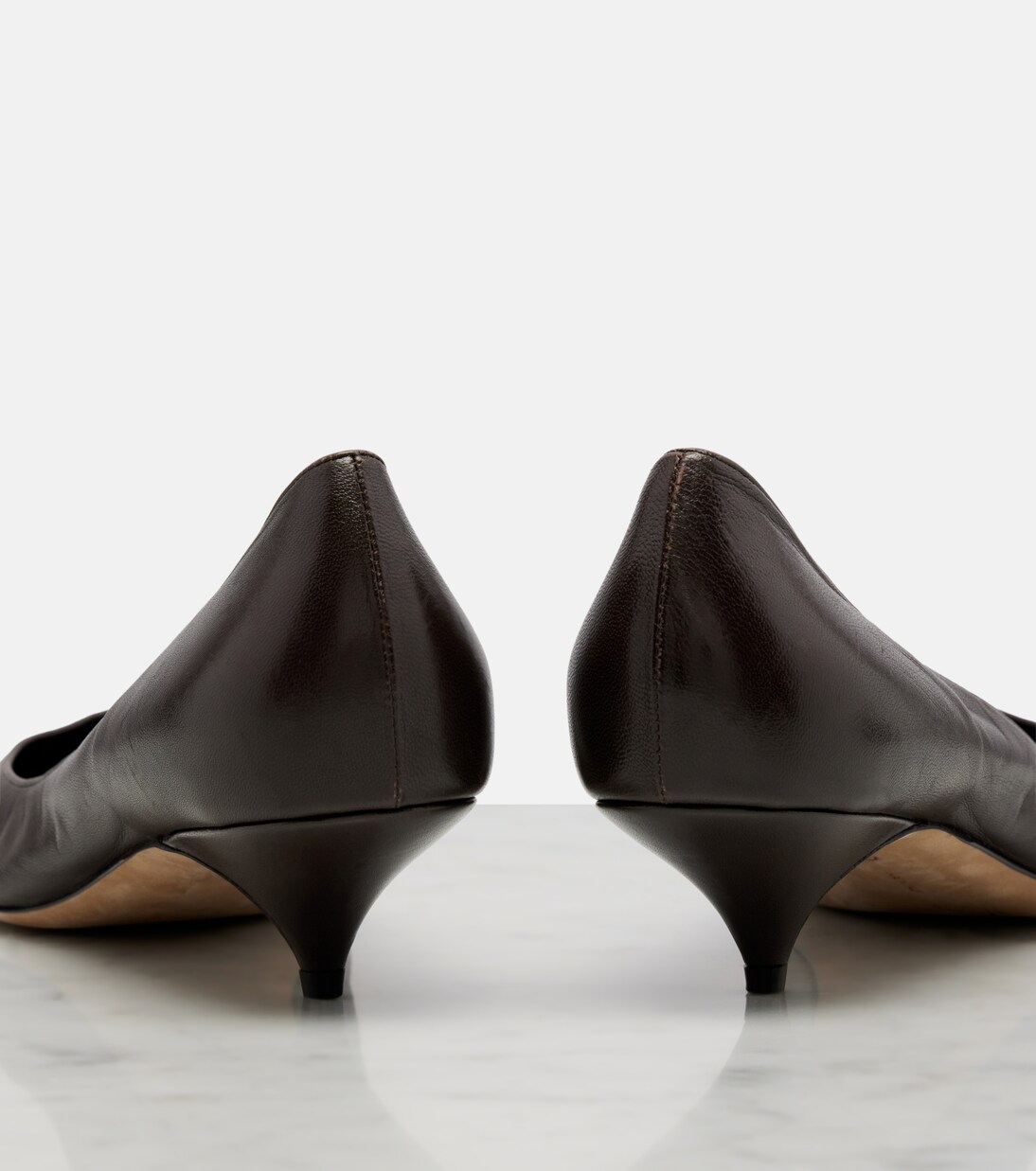 Liisa Three leather pumps | The Row