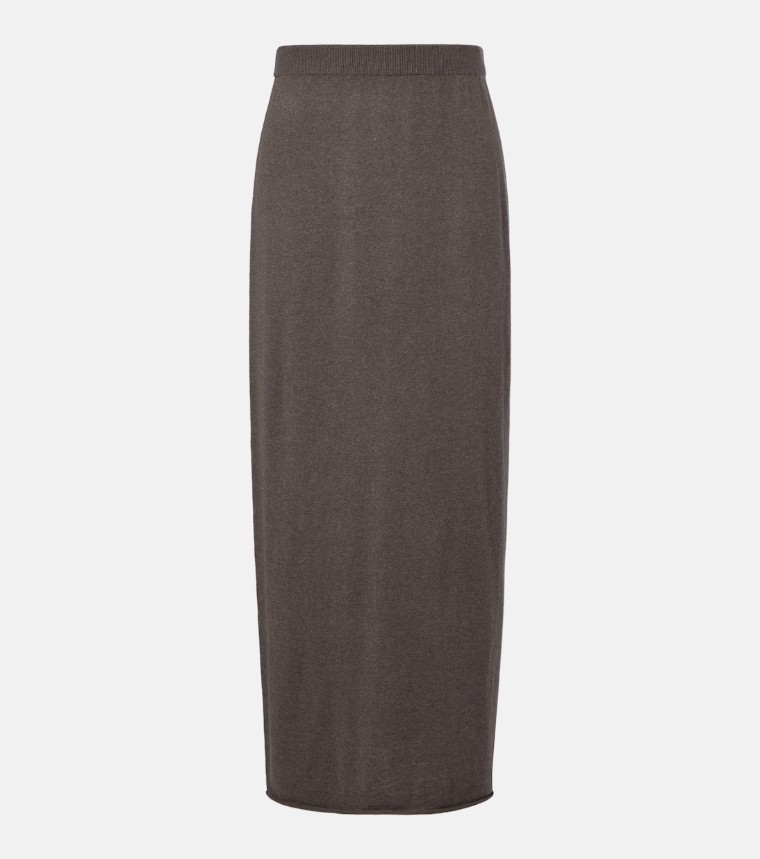 Charlotta cotton and cashmere maxi skirt | Lisa Yang