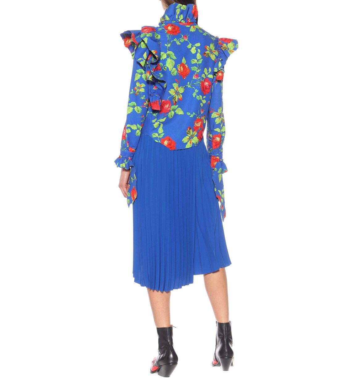 Floral crêpe shirt | Vetements