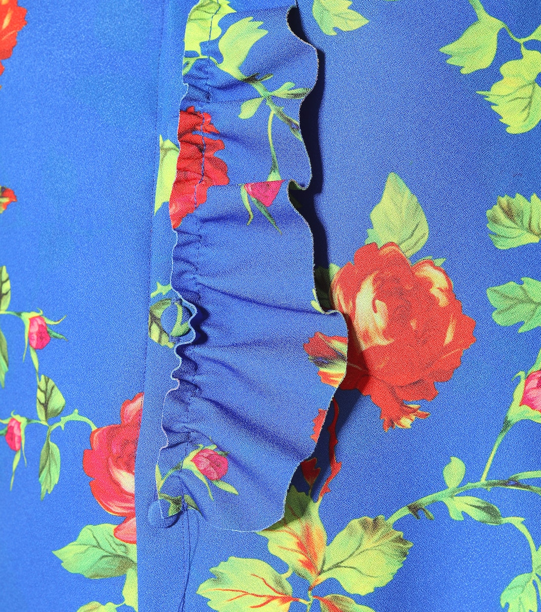 Floral crêpe shirt | Vetements