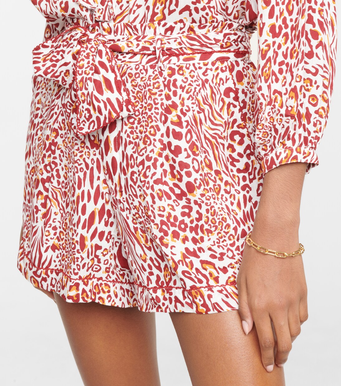 Bedruckte Shorts Rachel | Poupette St Barth