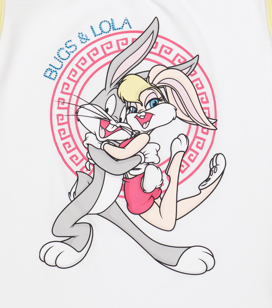 Printed cotton-blend jersey T-shirt | Monnalisa