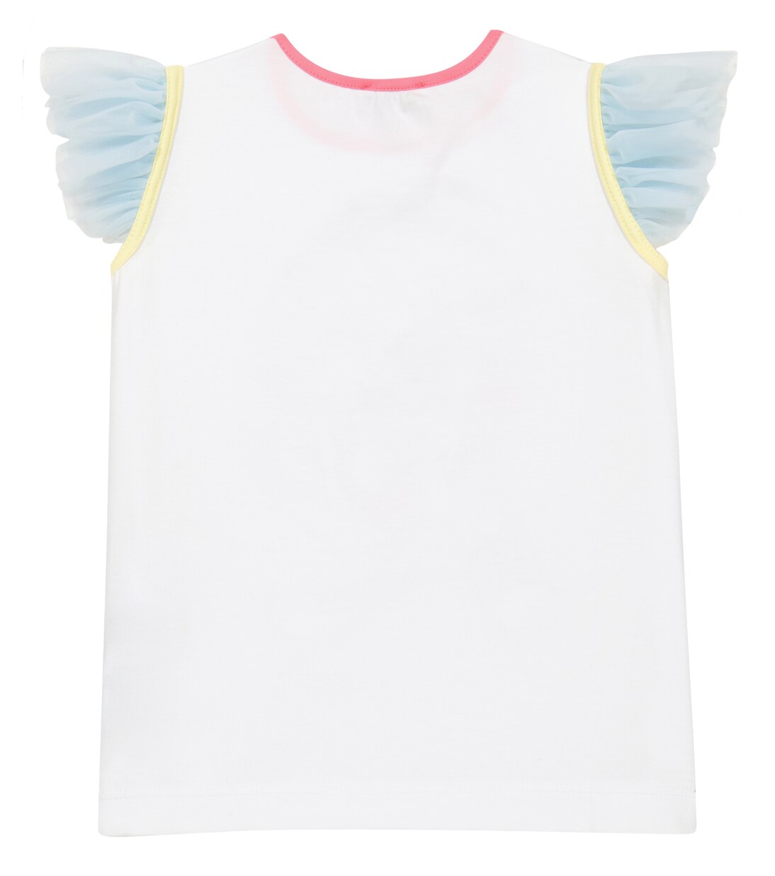 Printed cotton-blend jersey T-shirt | Monnalisa