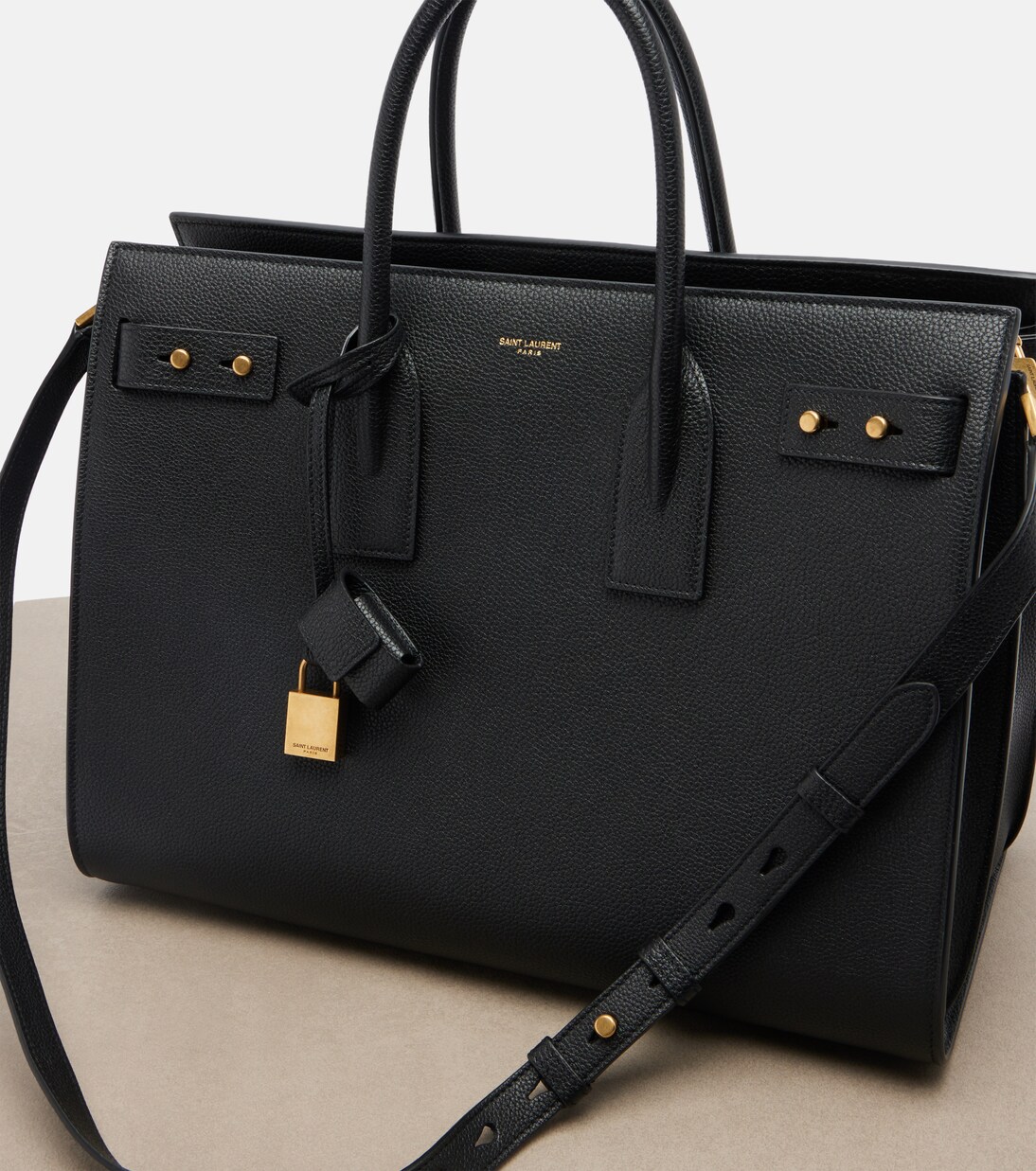 Sac De Jour Medium leather tote bag | Saint Laurent