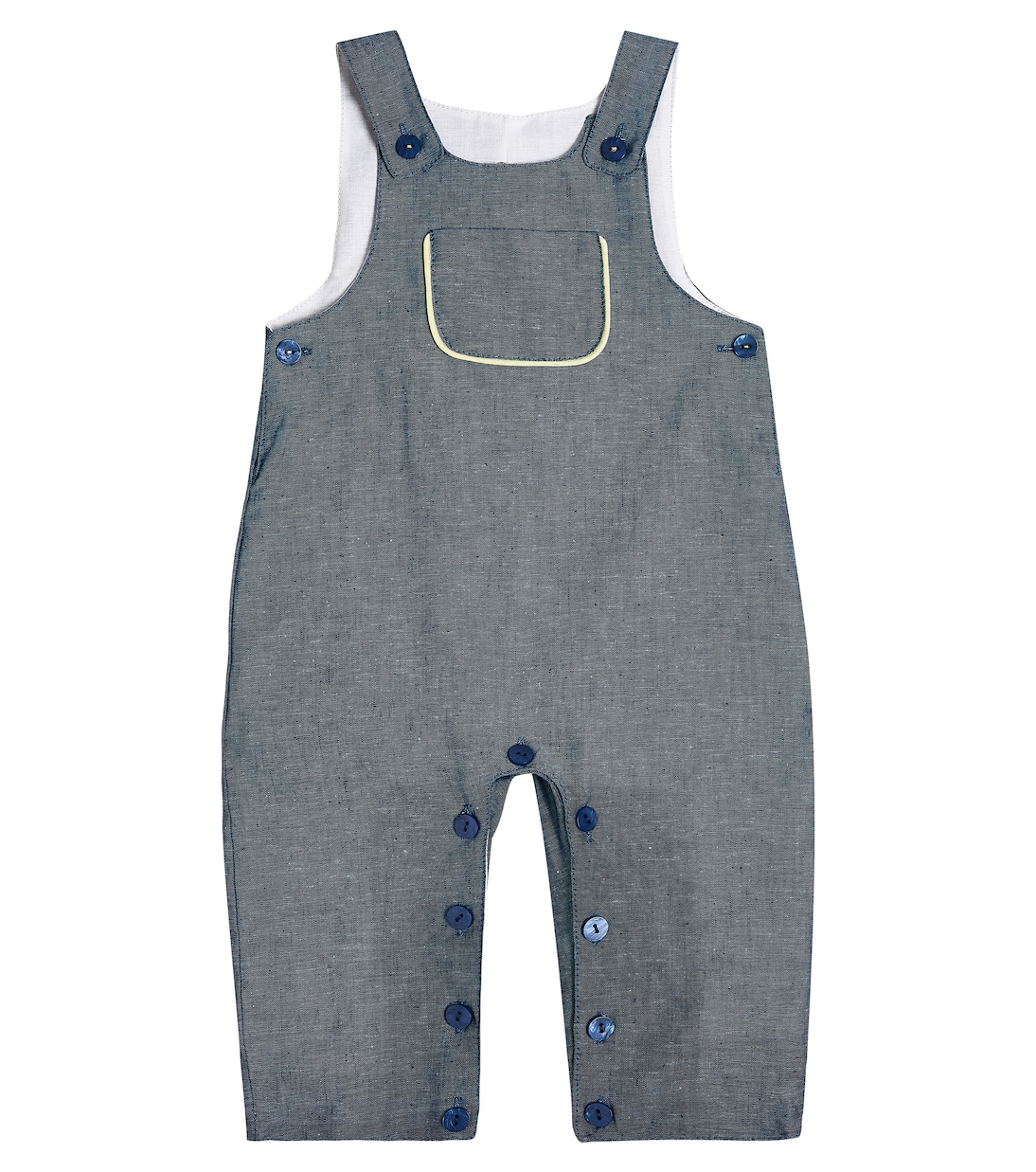 Baby linen and cotton overalls | La Coqueta