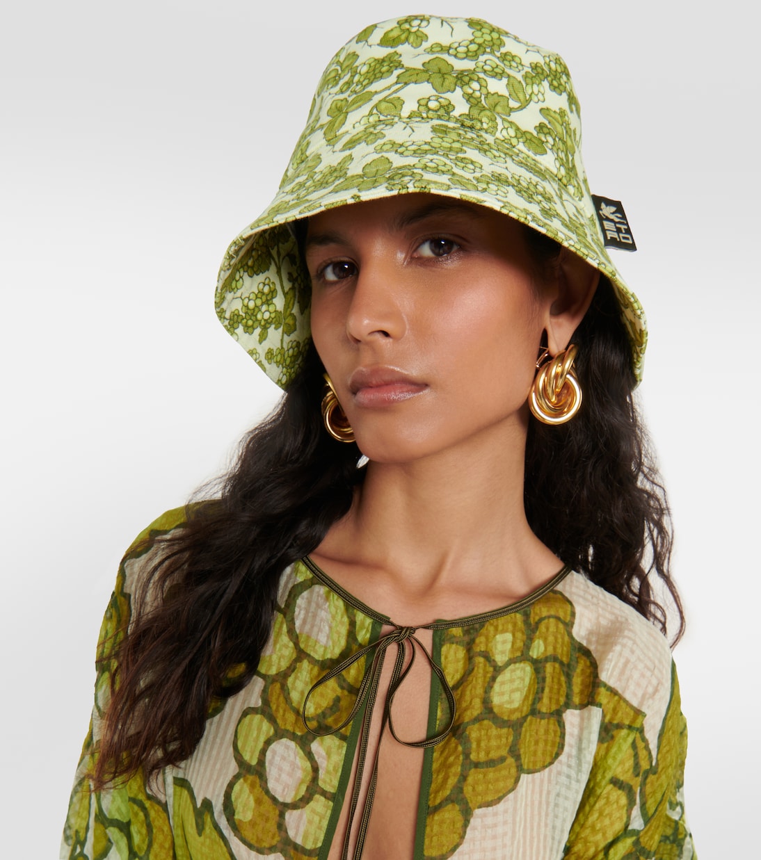 Bedruckter Hut aus Canvas | Etro