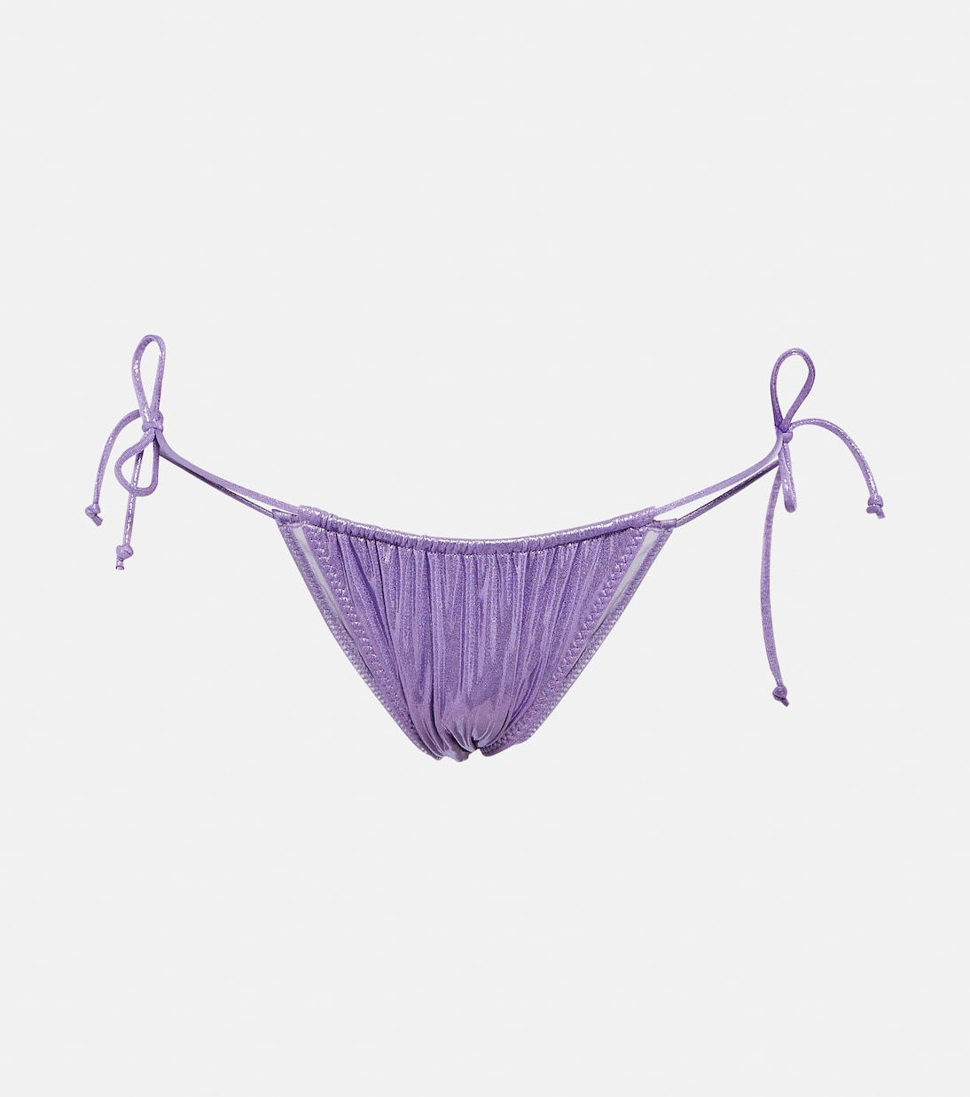 Culotte de bikini String métallisée | Norma Kamali