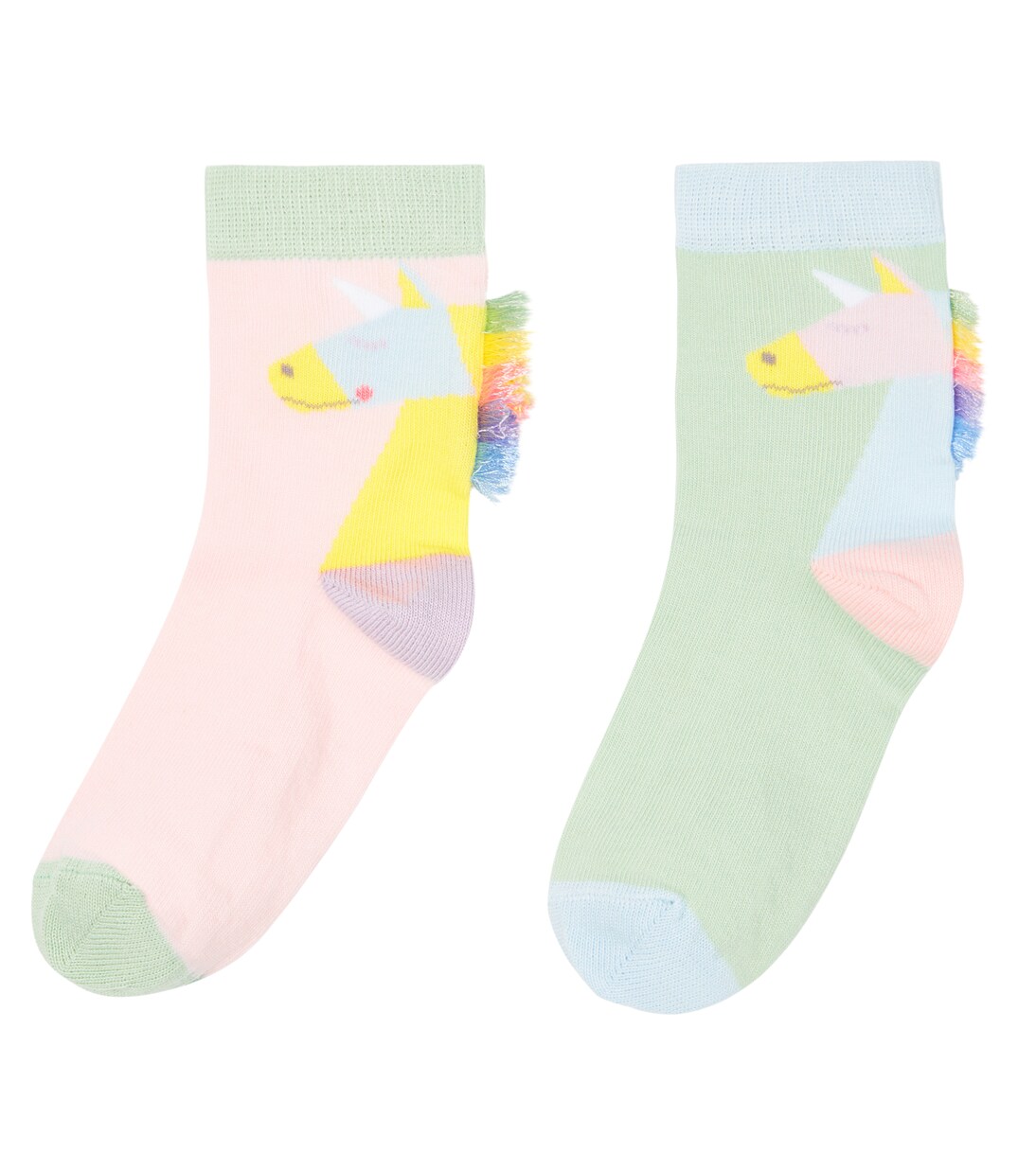 Printed cotton-blend socks | Stella McCartney Kids