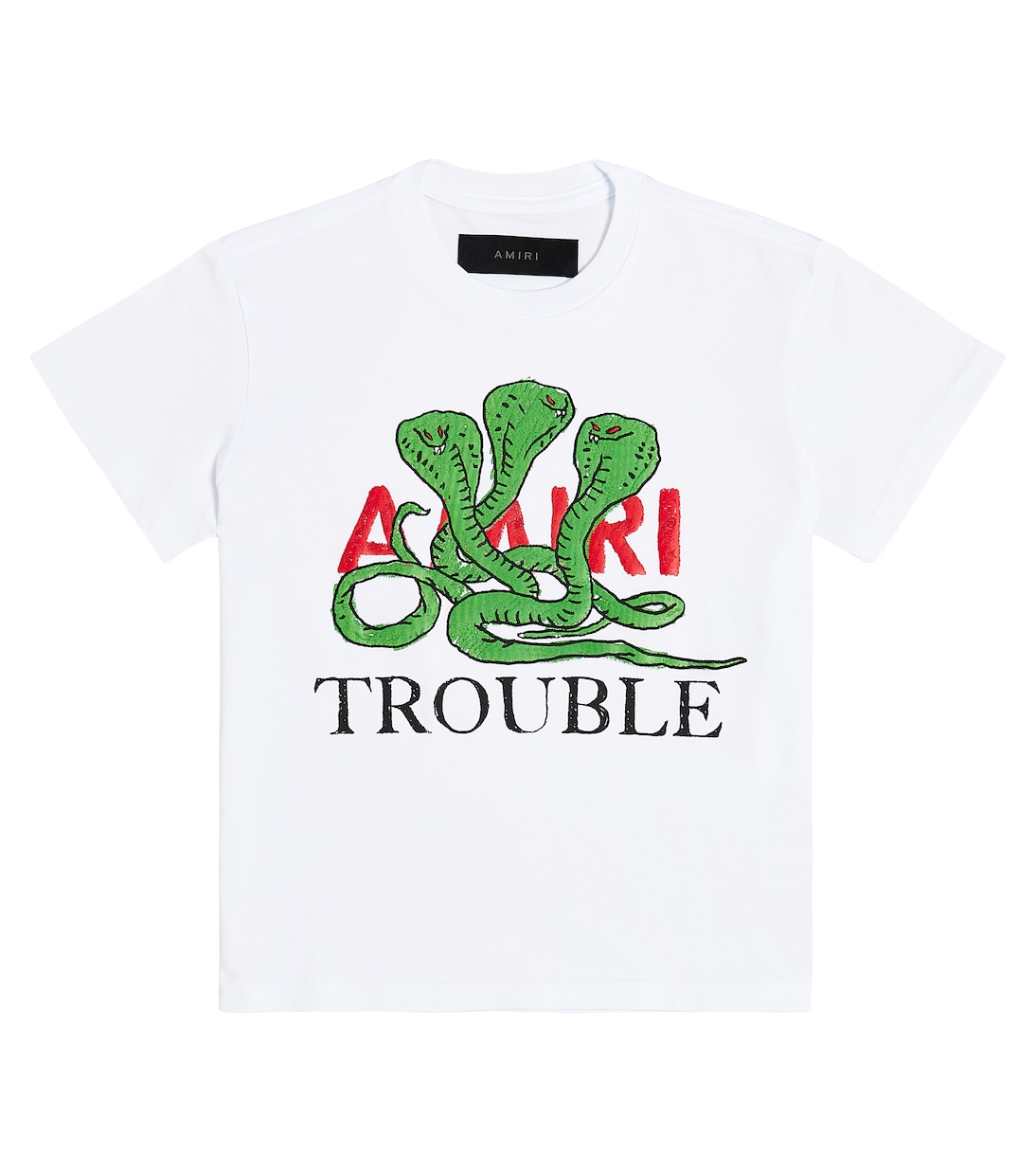 Logo cotton T-shirt | Amiri Kids