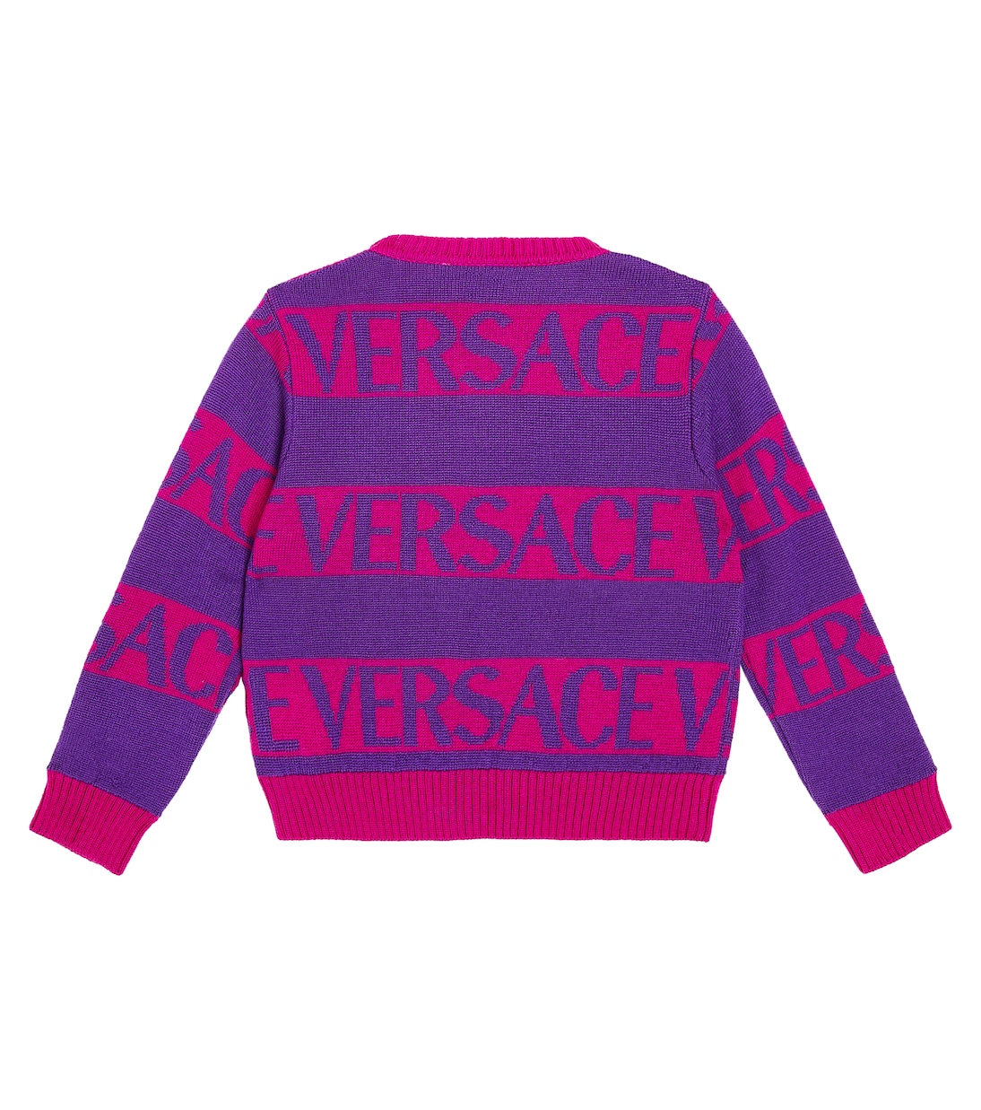 Baby Pullover Versace Allover aus Wolle | Versace Kids