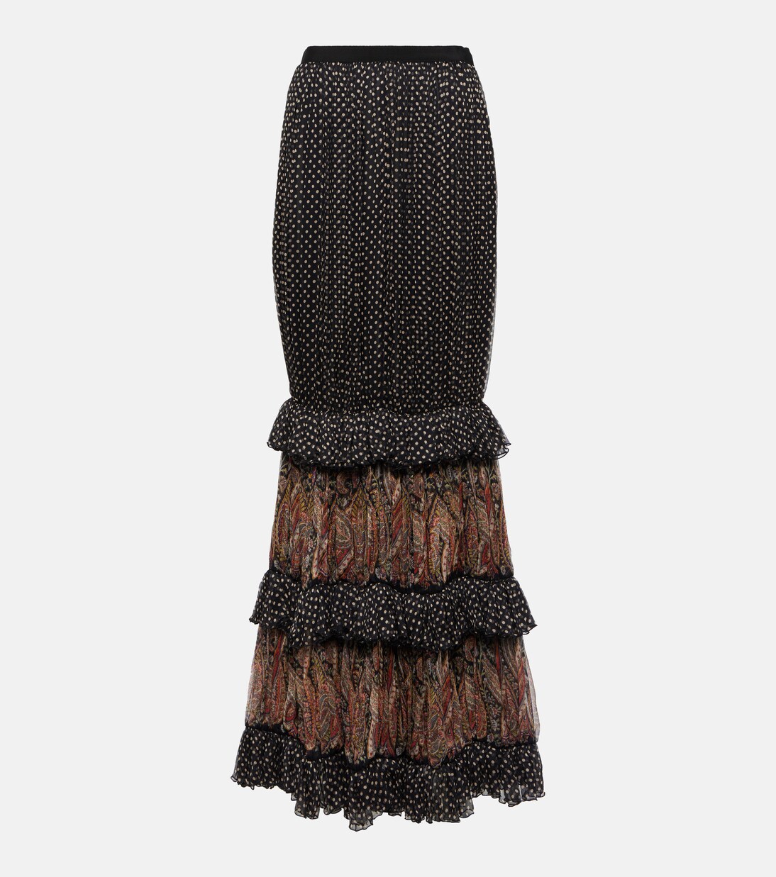 Bedruckter Maxirock aus Seide | Etro