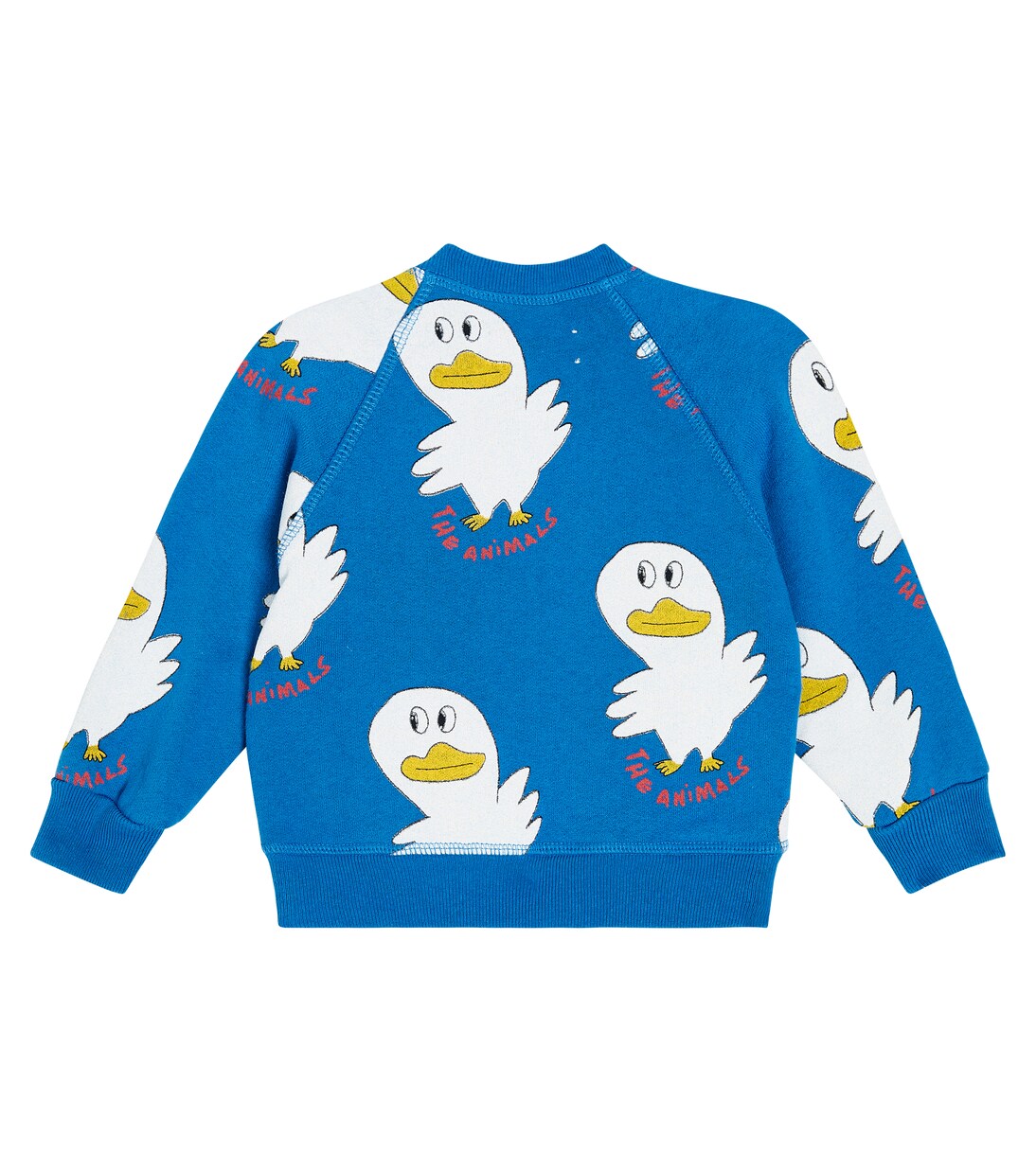 Baby Duck printed cotton sweatshirt | The Animals Observatory