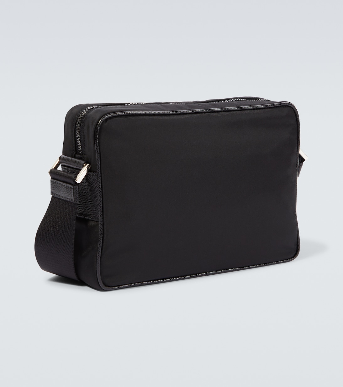 Messenger Bag aus Re-Nylon mit Leder | Prada