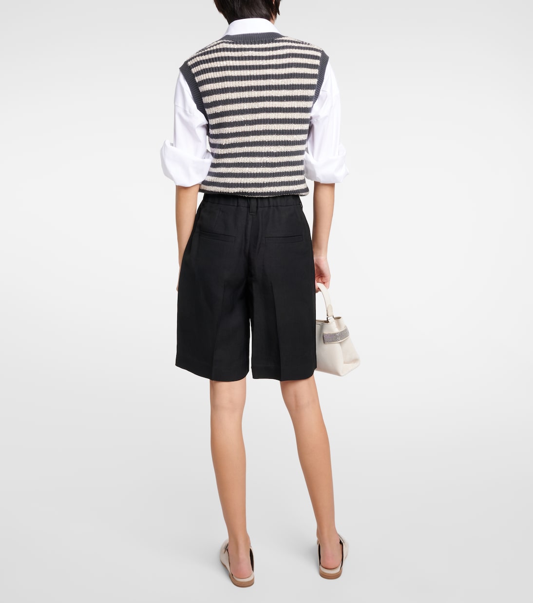 Shorts aus Twill | Brunello Cucinelli
