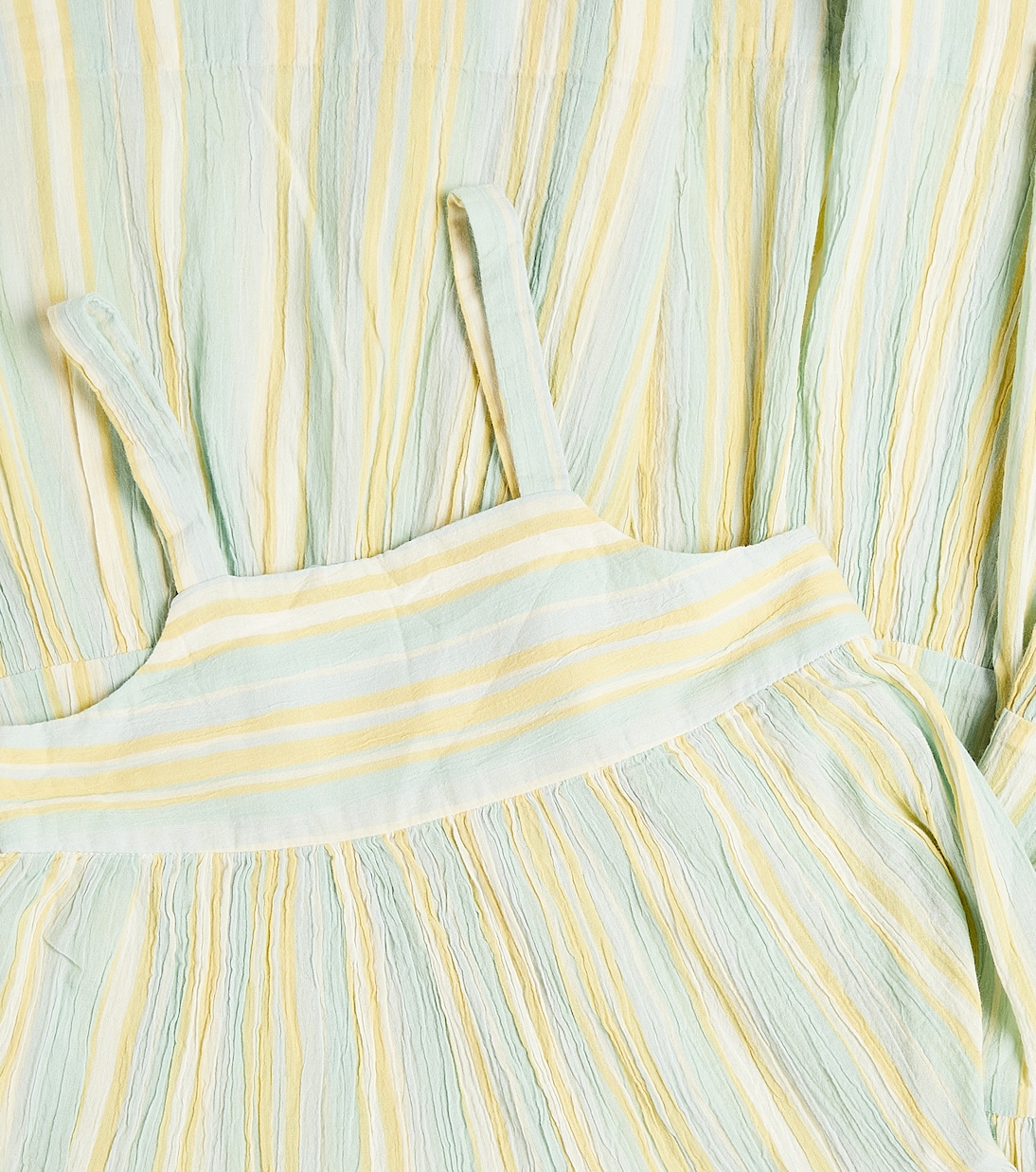 Cora striped cotton crêpe dress | Bonpoint