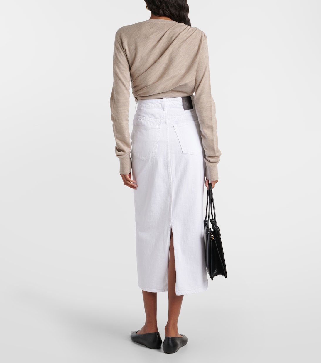 Sera denim maxi skirt | Tove