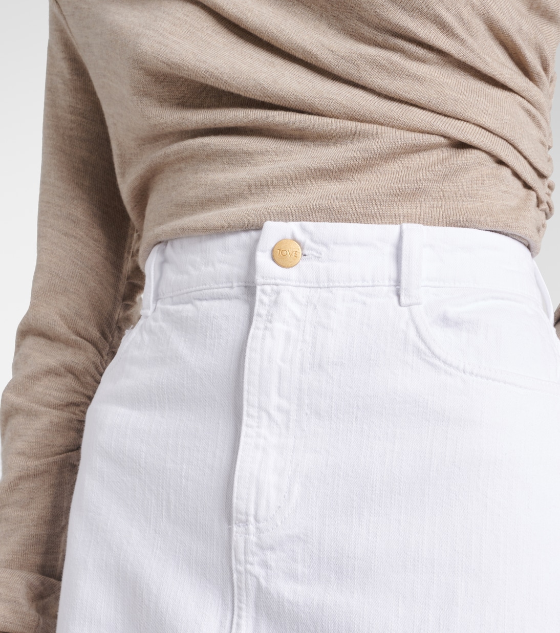 Sera denim maxi skirt | Tove