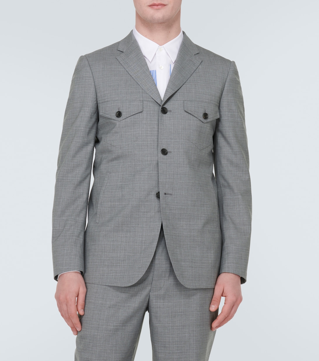 Checked wool blazer | Comme des Garçons Homme Deux