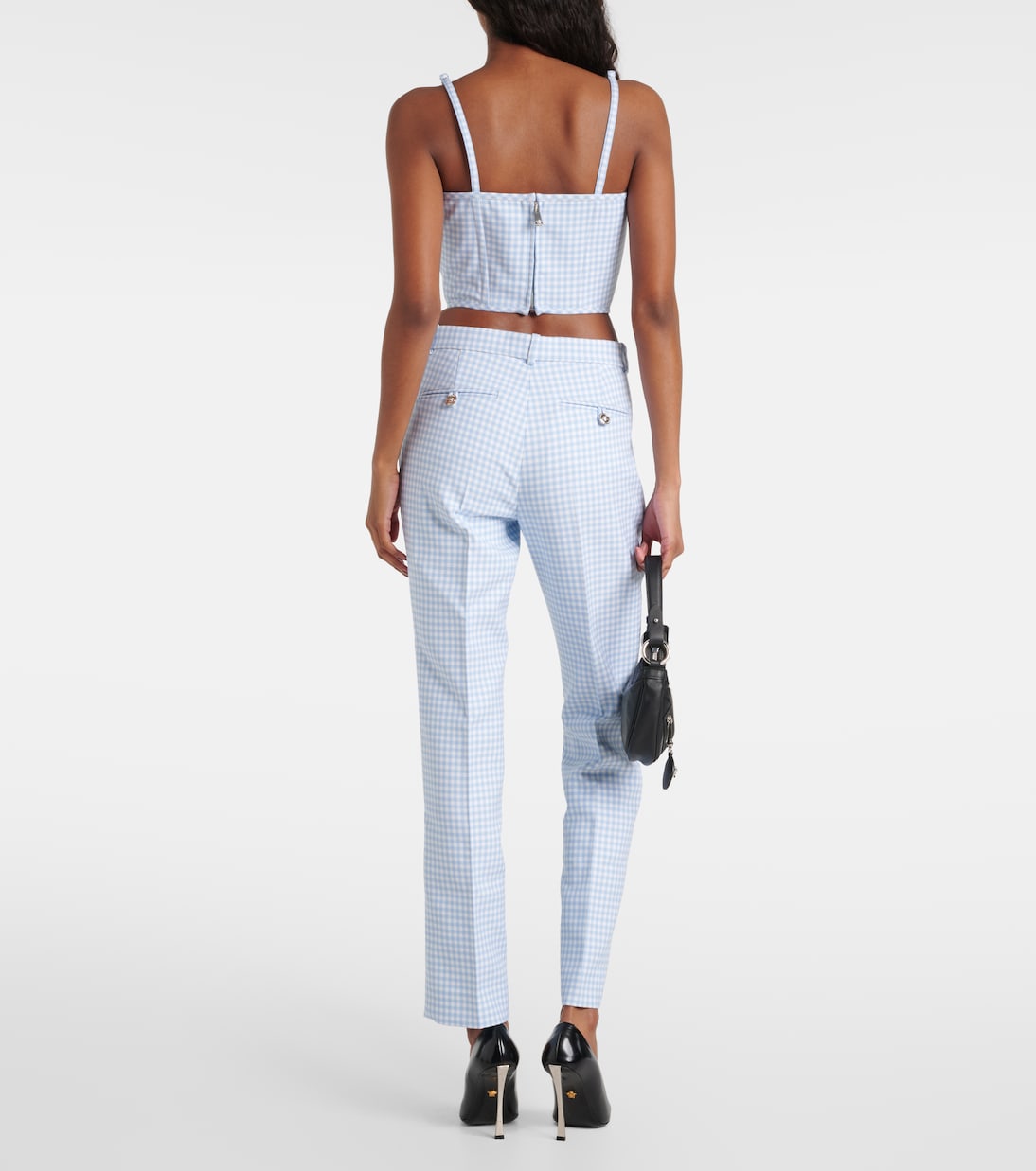 Bustier-Top Medusa '95 aus Schurwolle | Versace