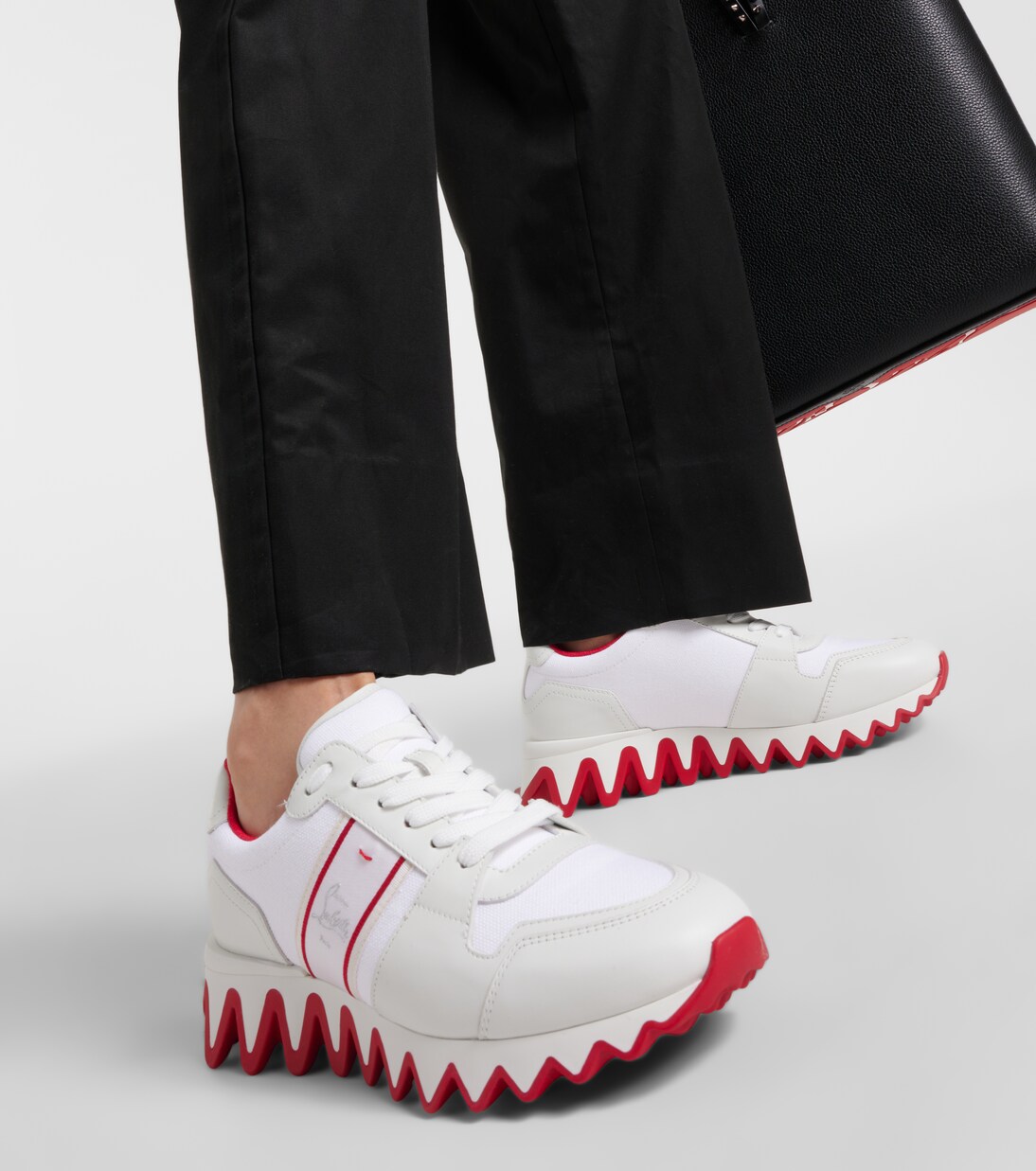 Sneakers Nastroshark Donna in pelle | Christian Louboutin