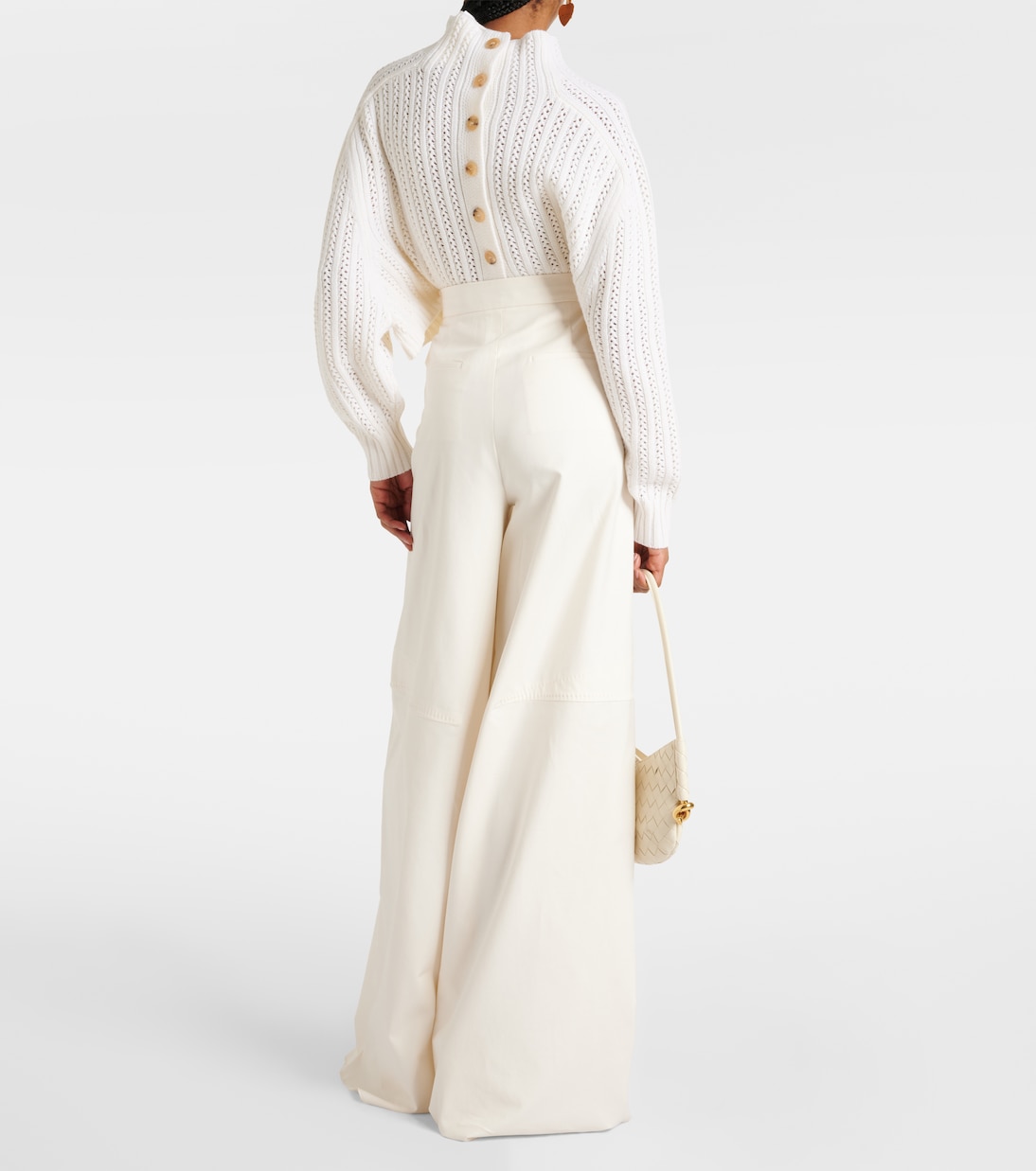 Weite Hose Avoriaz aus einem Baumwollgemisch | Max Mara