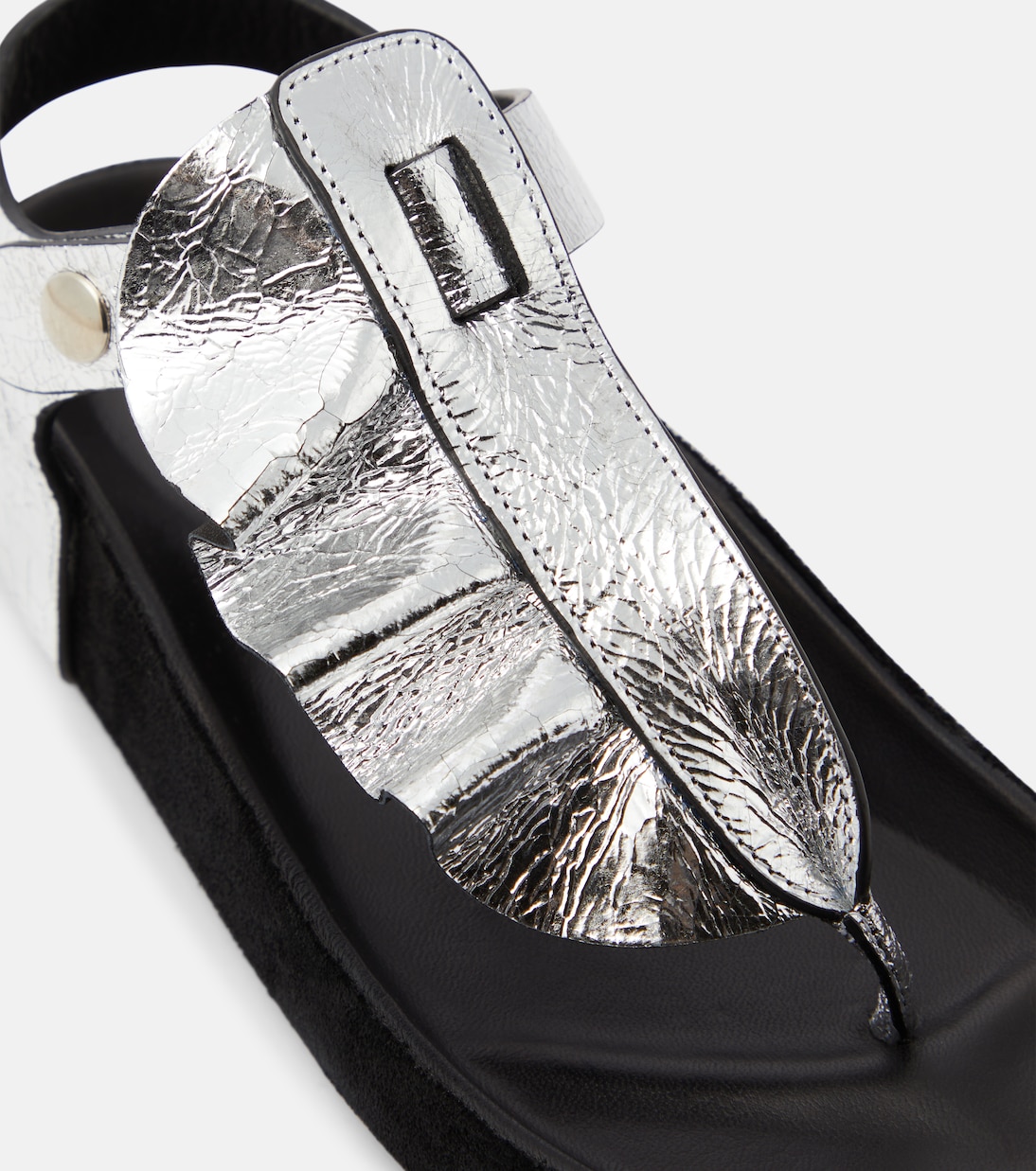 Sandales Isela en cuir métallisé | Isabel Marant