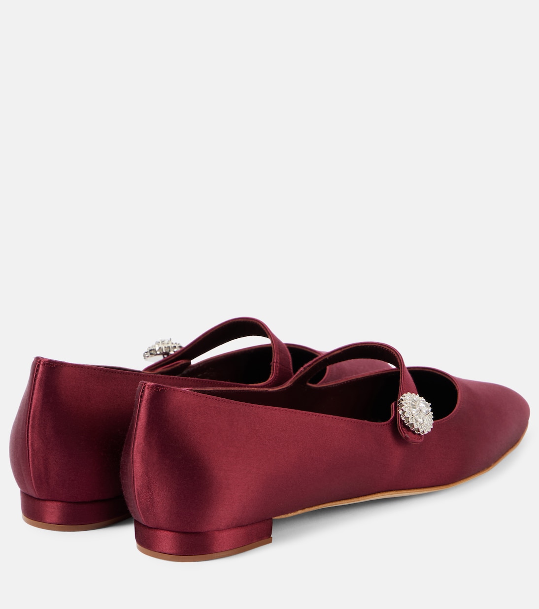 Marijanaflat embellished Mary Jane flats | Manolo Blahnik