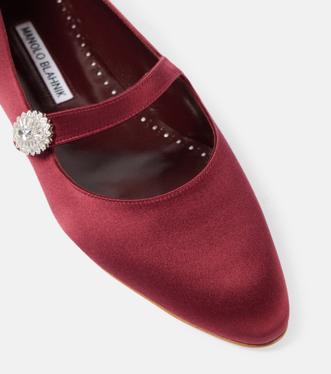 Marijanaflat embellished Mary Jane flats | Manolo Blahnik
