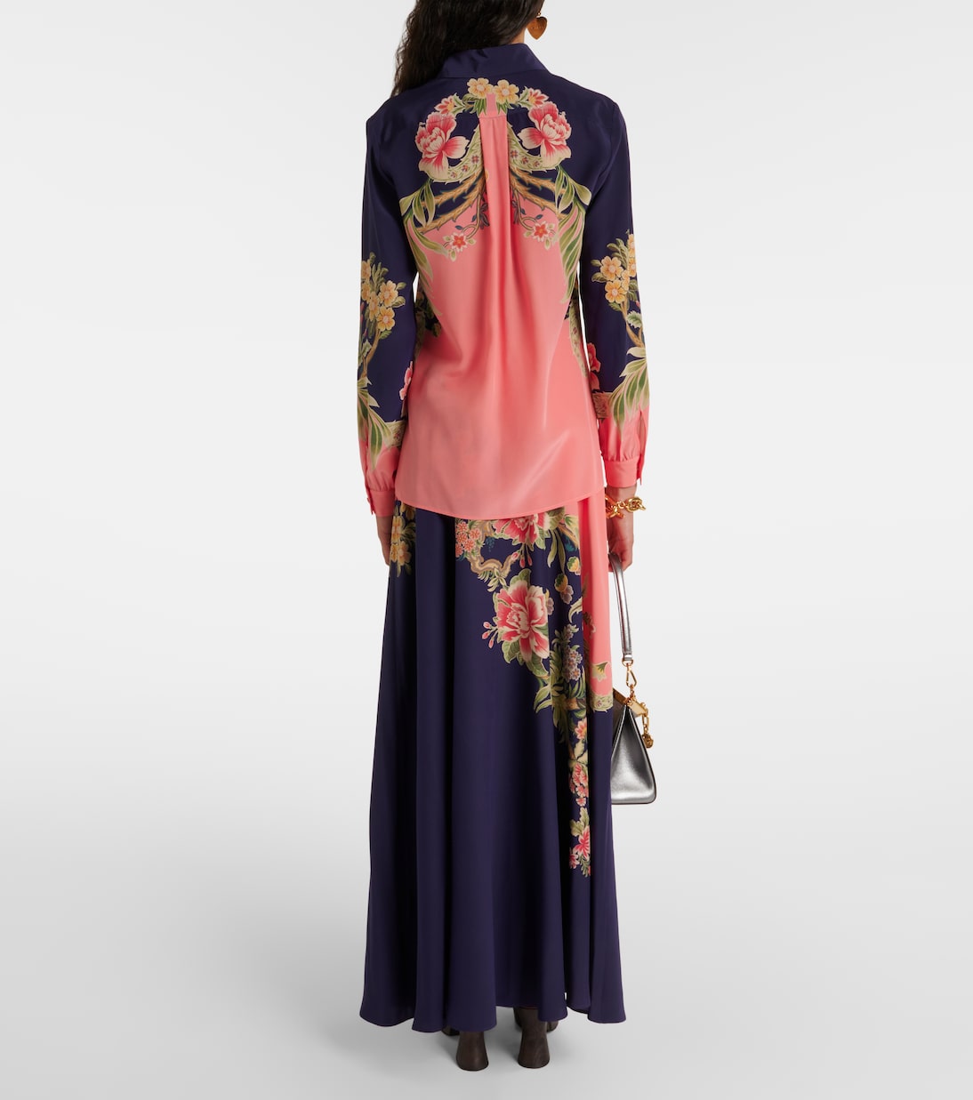 Bedrucktes Hemd aus Seide | Etro