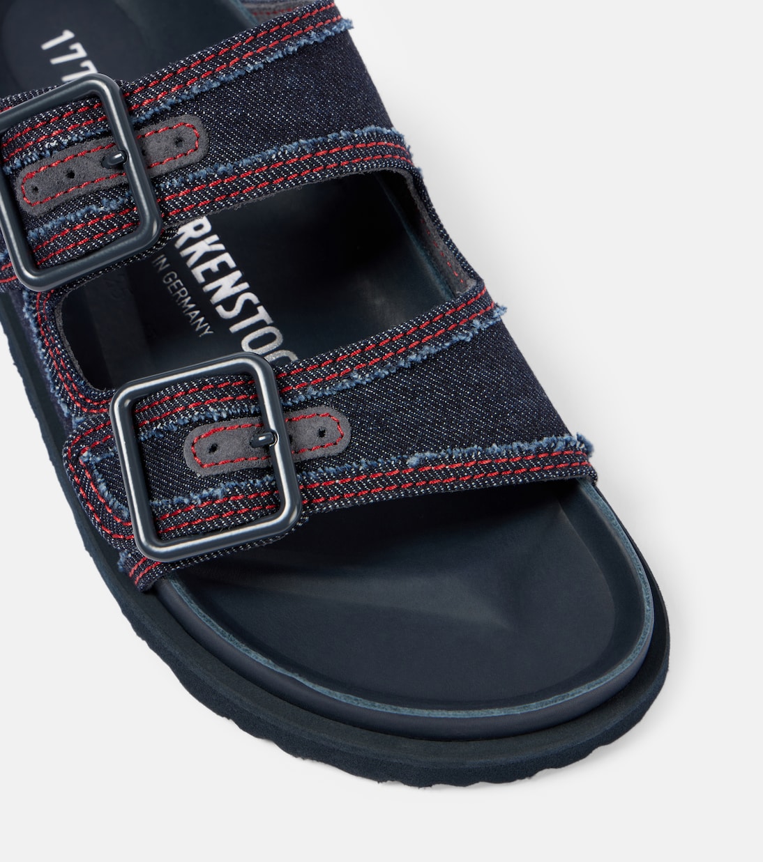 Sandalen Arizona aus Denim | Birkenstock 1774