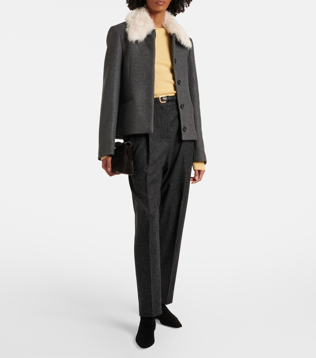 Bottines Chelsea en daim | Toteme