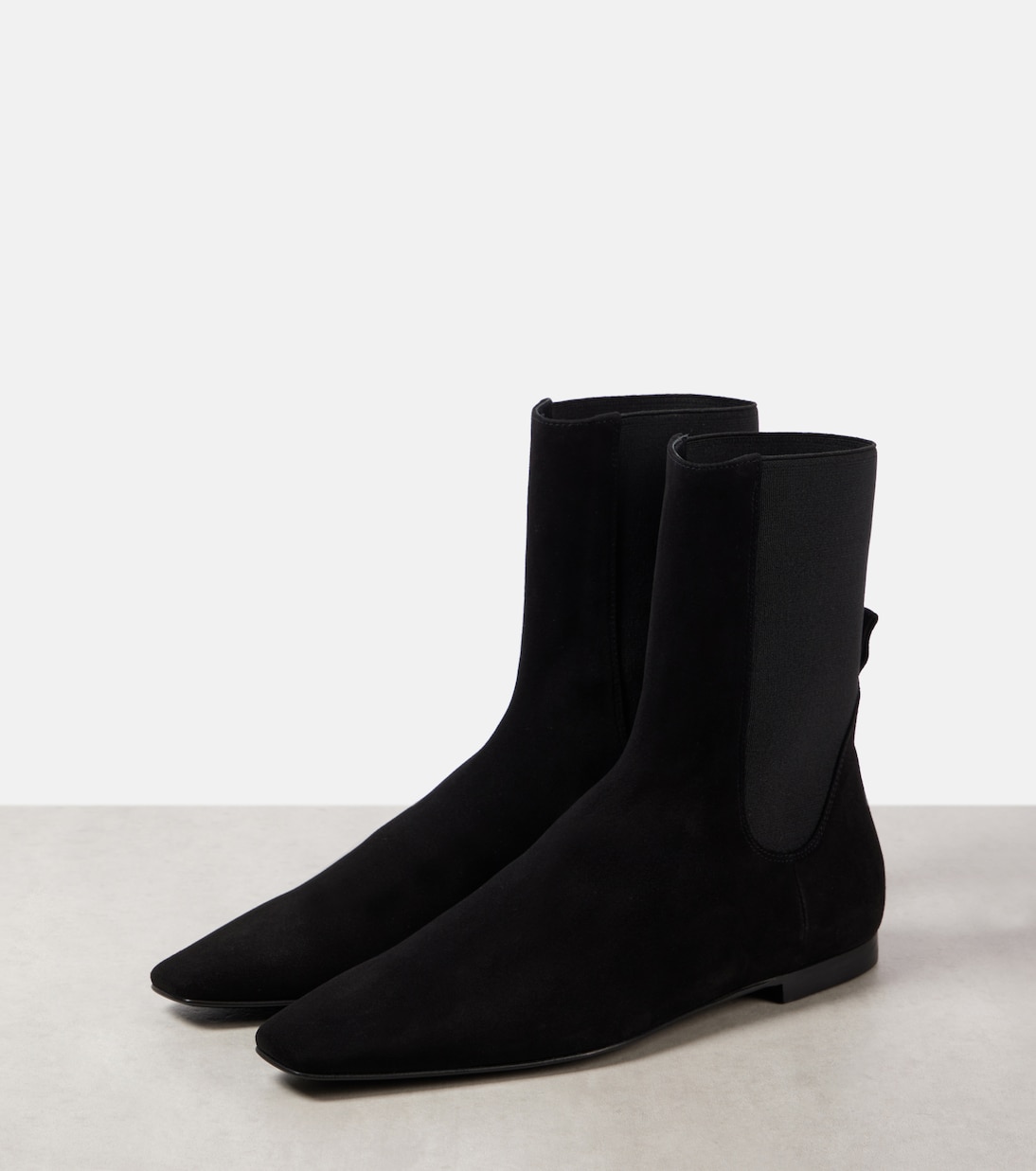 Bottines Chelsea en daim | Toteme