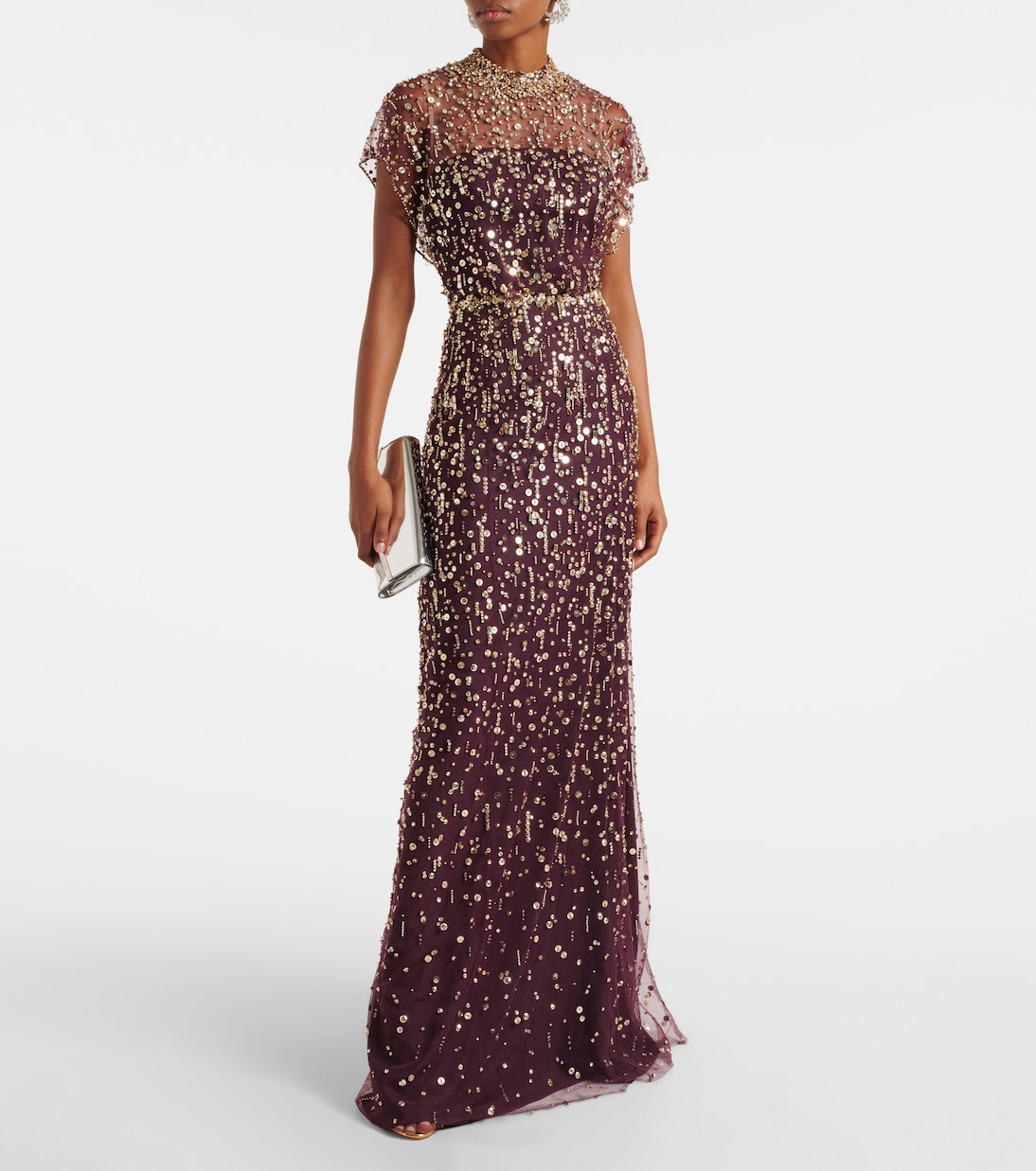 Sequined gown | Jenny Packham