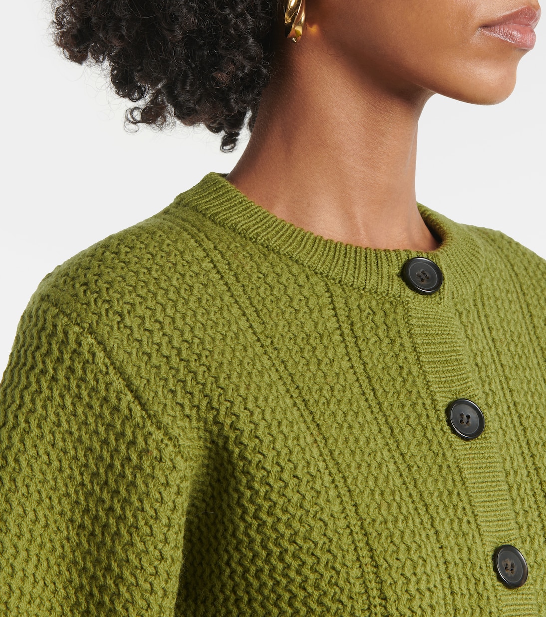 Cropped-Cardigan Albert aus Wolle | Emilia Wickstead