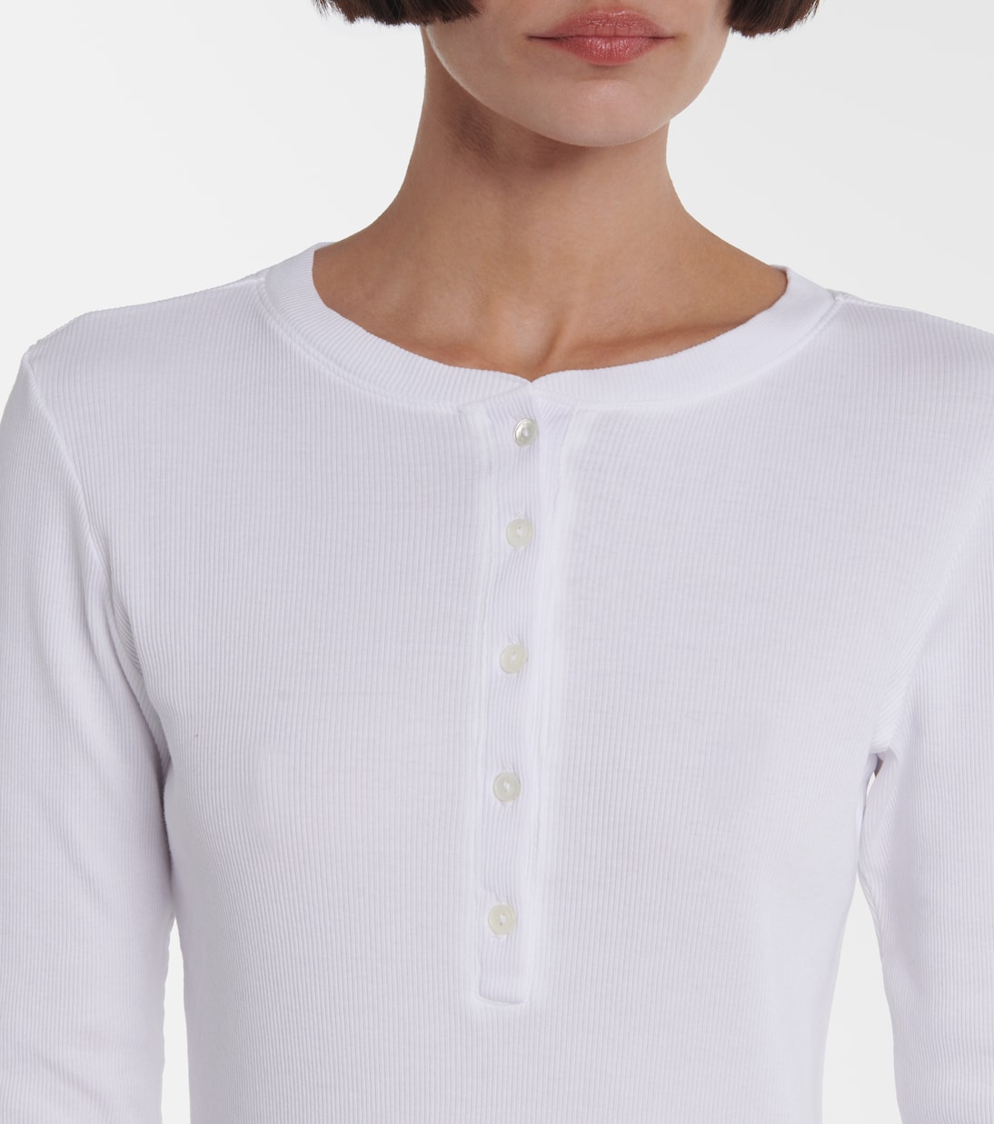 Top Henley Jordan en coton | Nili Lotan
