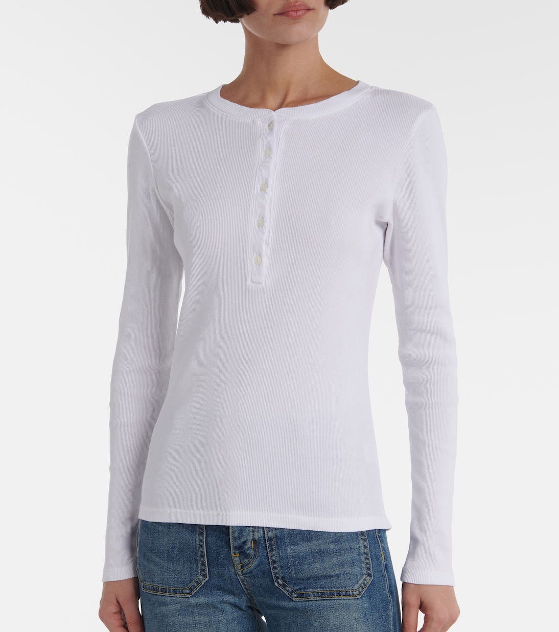 Top Henley Jordan en coton | Nili Lotan