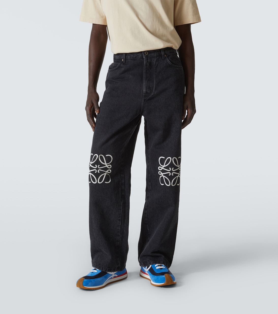 Anagram wide-leg jeans | Loewe
