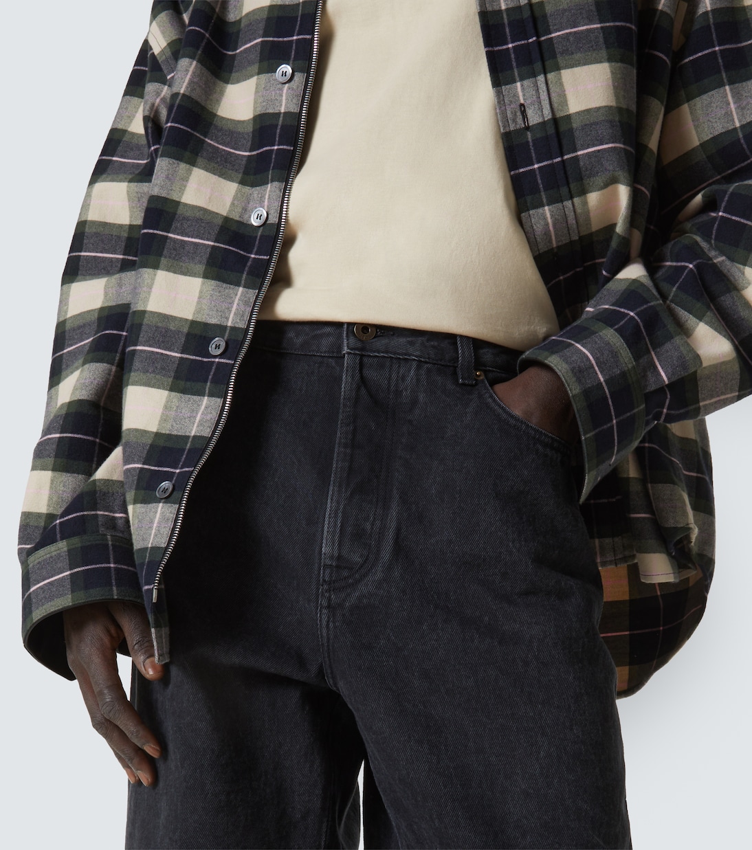 Anagram wide-leg jeans | Loewe