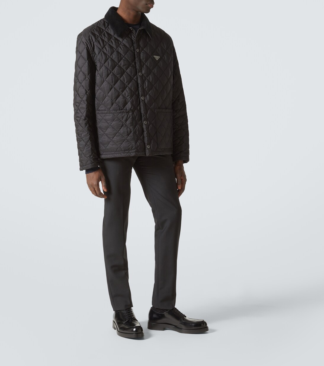 Stringate Derby in pelle | Prada