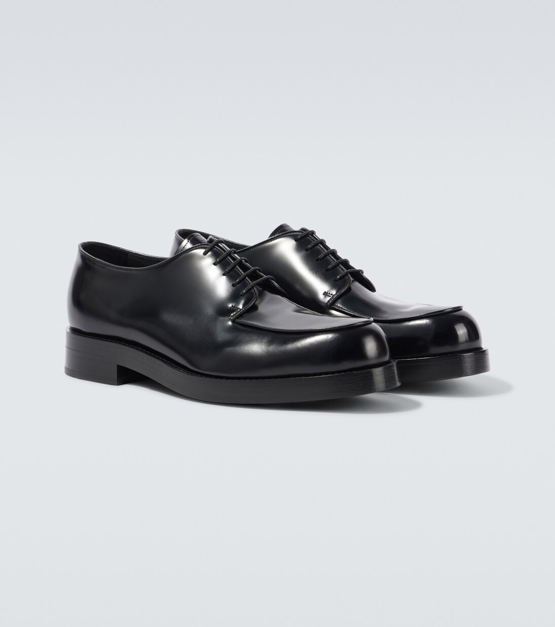 Stringate Derby in pelle | Prada