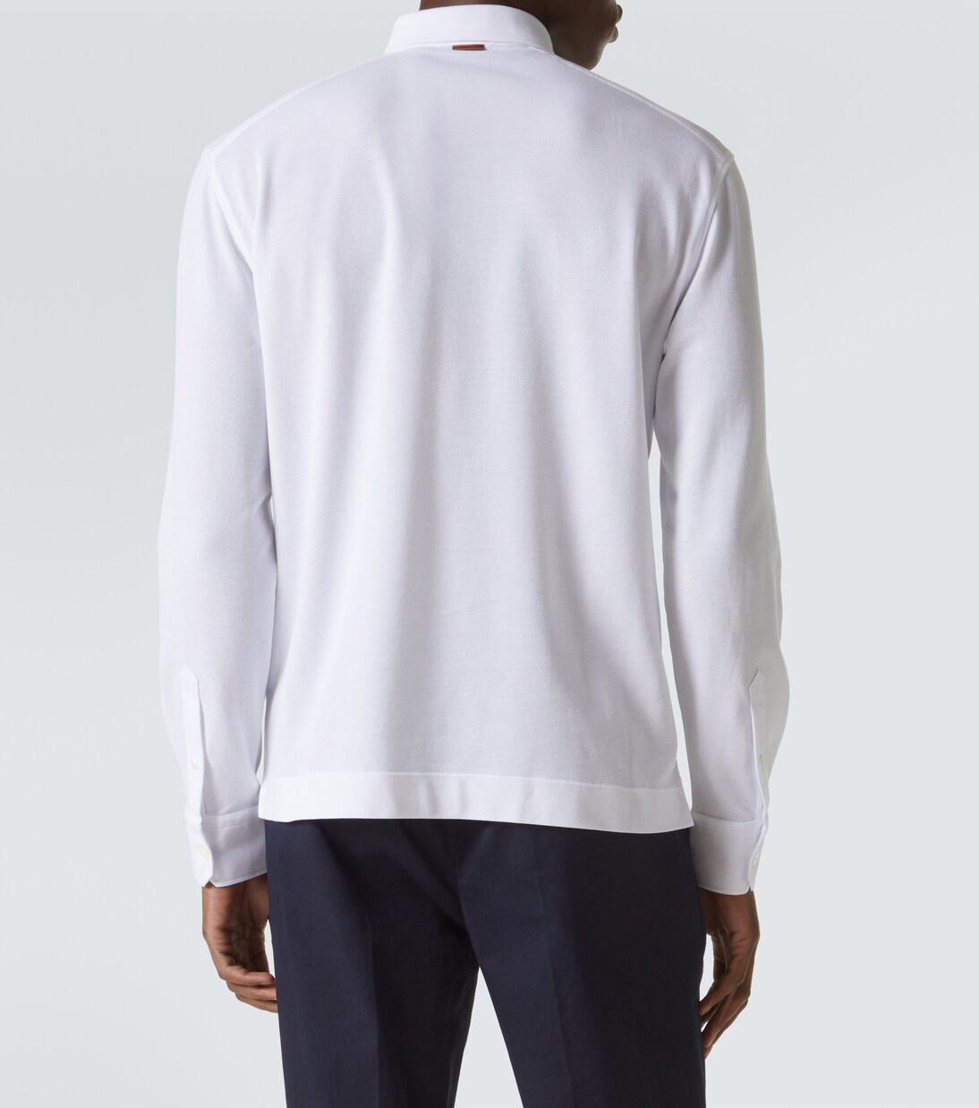 Polo de algodón con logo | Zegna