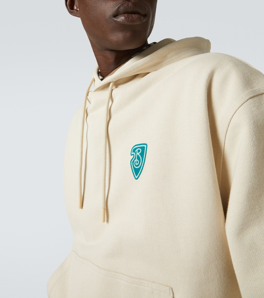 Logo cotton hoodie | Burberry