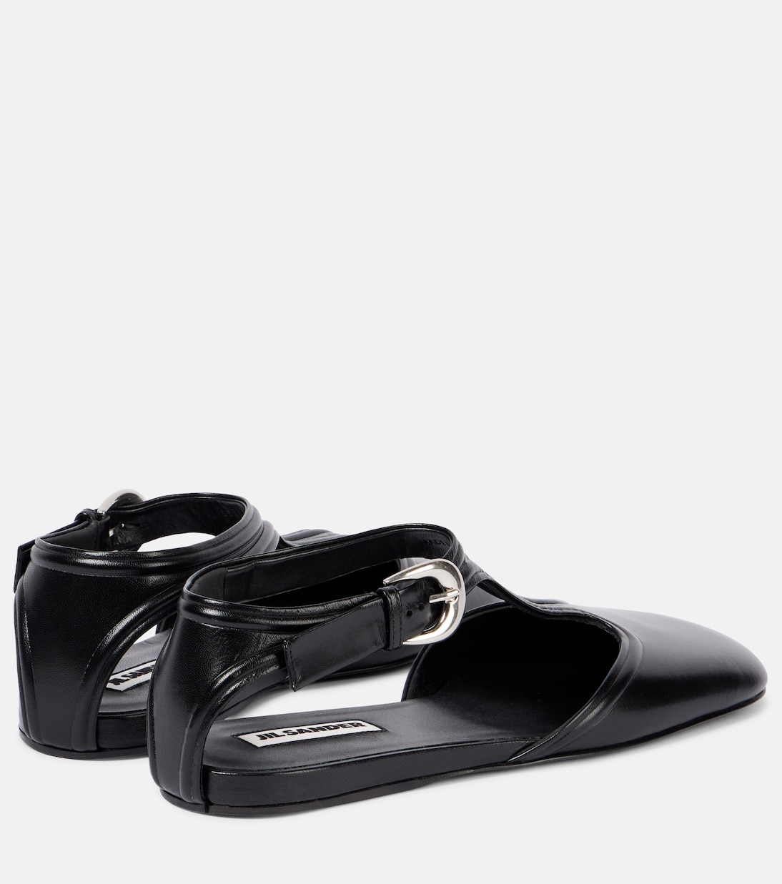 Leather Mary Jane flats | Jil Sander